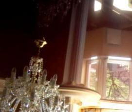 Натяжной потолок с круглыми углами - вариант 3