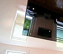 Натяжной потолок матовый зеленый Калининград