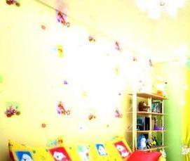 Натяжные потолки детские со звездами - тип 3