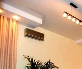 Натяжные потолки с ленточной подсветкой Омск