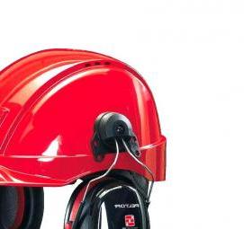 Наушники противошумные с креплением на каску - модель 1