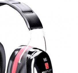 Наушники противошумные с креплением на каску - модель 3