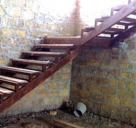Навесная металлическая лестница Самара