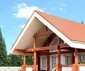 Немецкий клееный брус - вариант 1