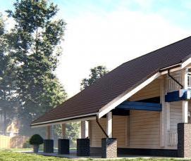 Немецкий клееный брус - вариант 2