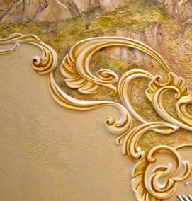 Объемная лепнина - модель 4