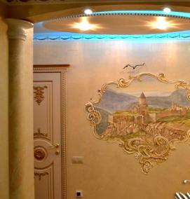 Объемная лепнина - модель 2