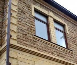 Облицовочные панели для дома под камень - вариант 2