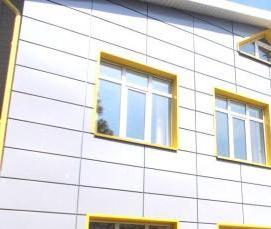 Облицовочный вентилируемый фасад - модель 1