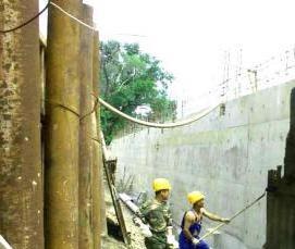 Обмазочная битумно полимерная гидроизоляция - модель 1