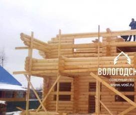 Оцилиндрованный домокомплект - модель 4