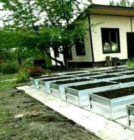 Оцинкованные грядки от производителя - модель 3