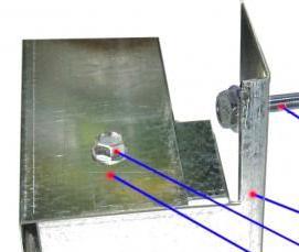 Оцинкованные вентилируемые фасады - вариант 4