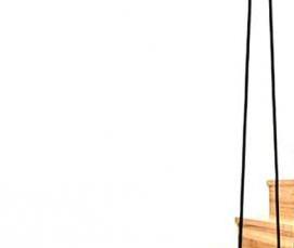 Ограждение для лестницы в доме - вариант 2