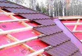 Оклеечная гидроизоляция кровли - тип 4