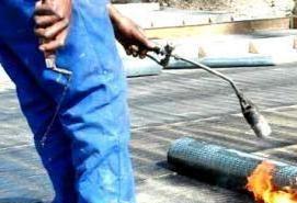 Оклеечная гидроизоляция кровли - тип 2