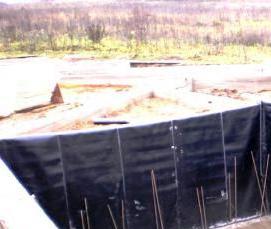 Оклеечная гидроизоляция стен - тип 4