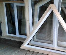 Окно пластиковое щитовые - модель 2