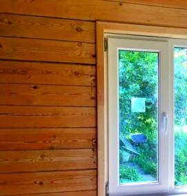 Оконная рама с крестовиной - модель 4