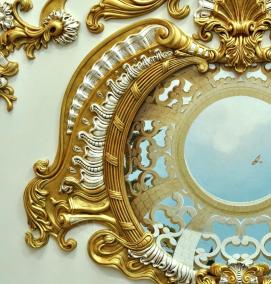 Окрашенная лепнина - тип 3