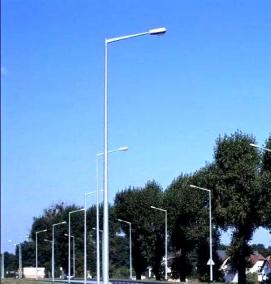 Опора освещения оцинкованная - тип 2