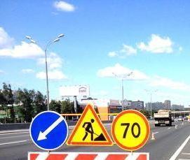 Опоры дорожных знаков - вариант 2