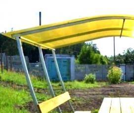 Оргстекло для беседки - модель 1