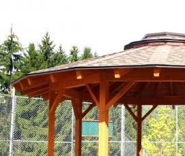 Оргстекло для беседки - модель 3