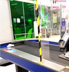 Оргстекло для кассы - тип 4