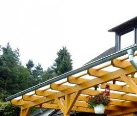 Остекление деревянными стеклопакетами - тип 1