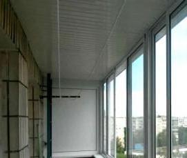 Остекление в алюминиевых рамах - тип 4