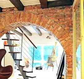 Отделка арки мозаикой - вариант 2