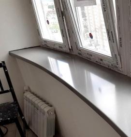 Отделка подоконника - вариант 2