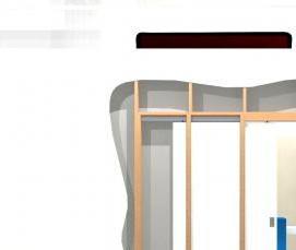 Откатная дверь купе - вариант 4