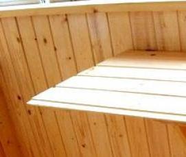 Откидной подоконник - модель 2