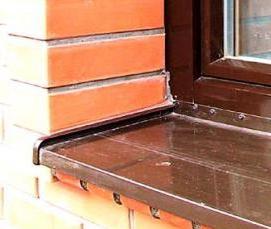 Отлив из нержавеющей стали - вариант 4