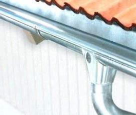 Отливы для крыши пластиковые - тип 4