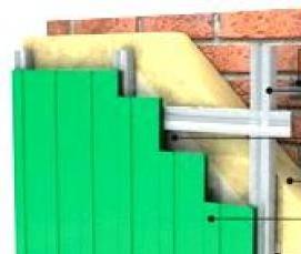 П образный профиль 80 мм - вариант 3