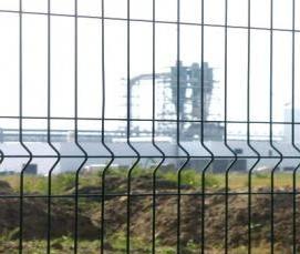 Панели из сварной сетки с полимерным покрытием - вариант 1