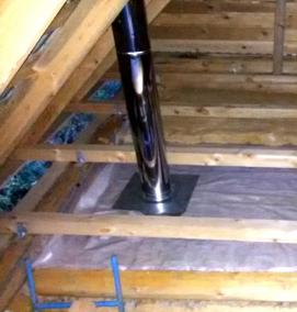 Пароизоляция для бани - вариант 1