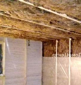 Пароизоляция для бани - вариант 3