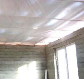 Пароизоляция на потолок в частном доме Новосибирск