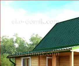 Пароизоляция перегородок каркасного дома - тип 4