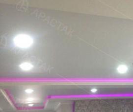 Парящие двухуровневые натяжные потолки - тип 1