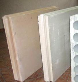 Пазогребневые плиты 667х500х100 - тип 3