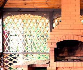 Печь для зоны барбекю - вариант 2