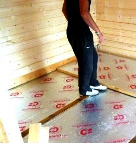 Пенопласт для теплых полов - модель 3