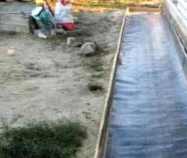 Пенопласт под отмостку - вариант 1