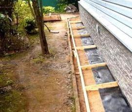 Пенопласт под отмостку - вариант 3