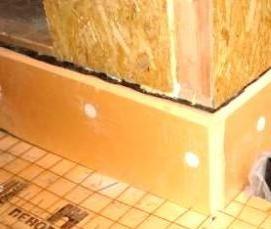 Пенопласт под отмостку - вариант 2